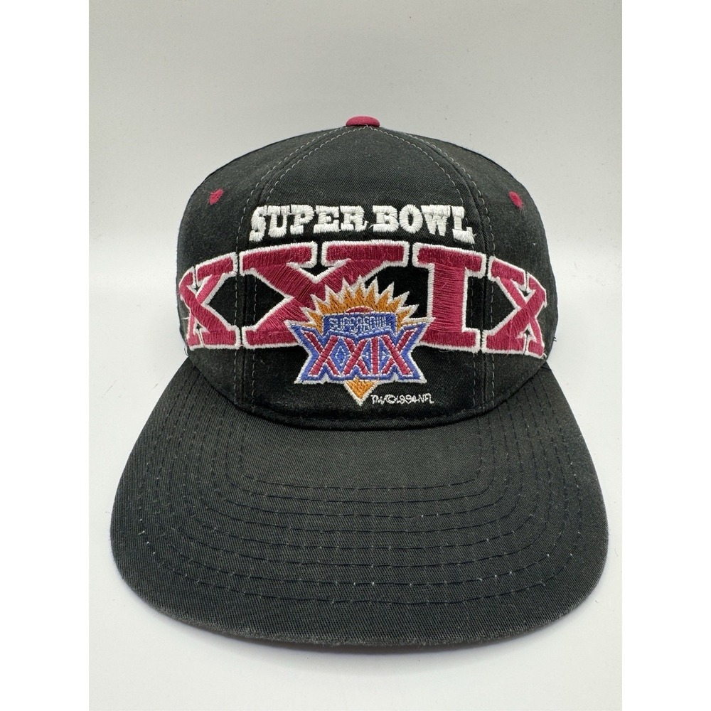 VTG 1994 Super Bowl XXIX Starter Snapback Hat NFL Pro Line Tri Power